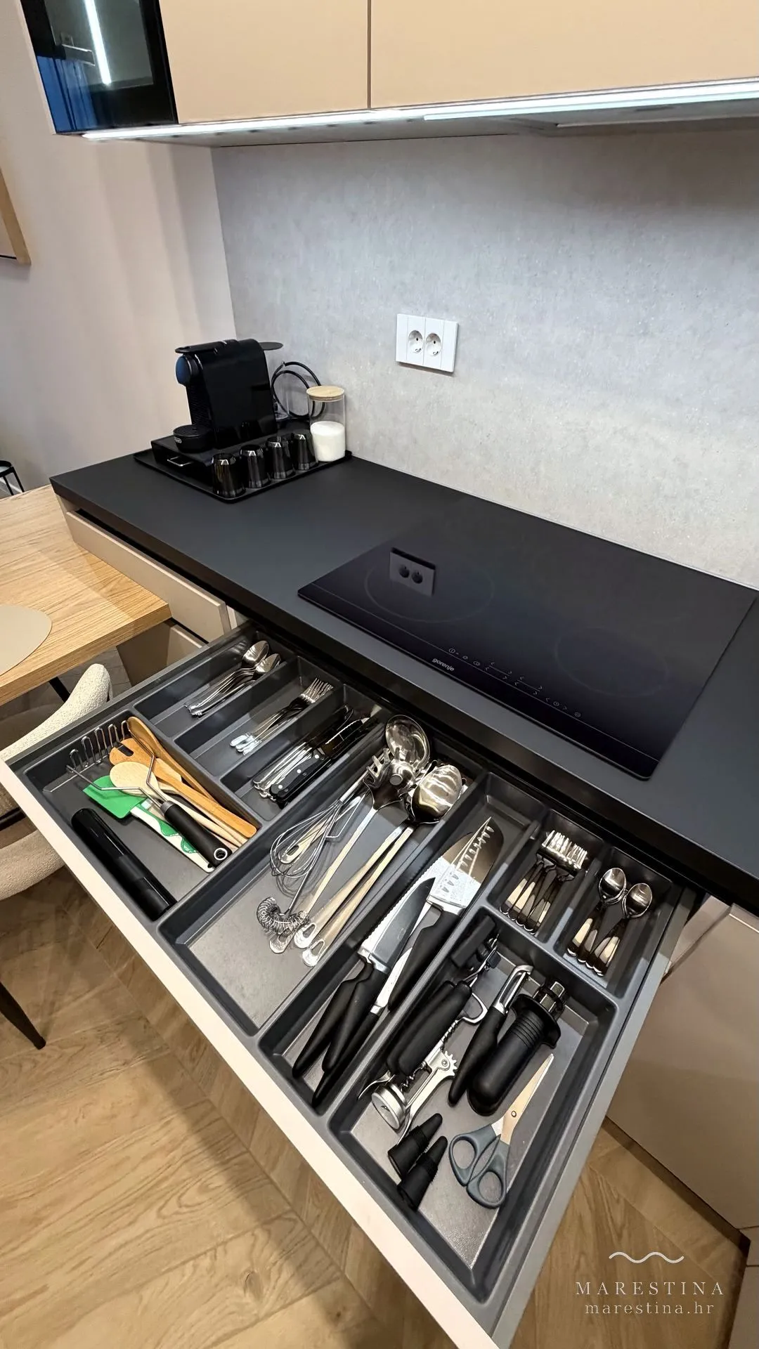 Fully equipped kitchen at Marestina